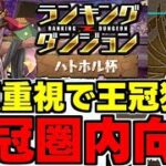 【ランダン】加点重視で王冠狙い！ランキングダンジョンハトホル杯王冠圏内向けパズル解説＆立ち回り解説！【パズドラ】