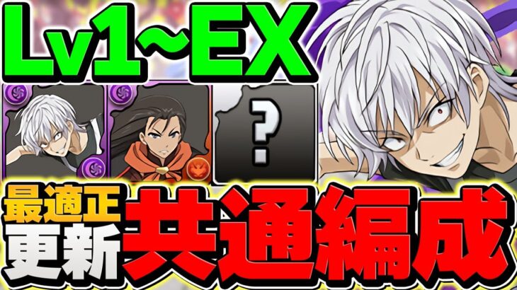 アクセラレータ共通編成でLV1-LVEXを攻略！魔法石50個欲しい人必見！やらないと損！灼熱チャレンジ【パズドラ】