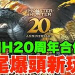 【MH20週年合作】金銀火龍+風神雷神強襲!!  斷尾爆頭新玩法、部位破壞新角武器人權確定?! 【パズドラ PAD】