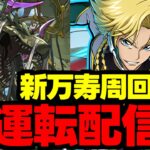 【生放送】新万寿ジノ周回編成試運転配信！【パズドラ】