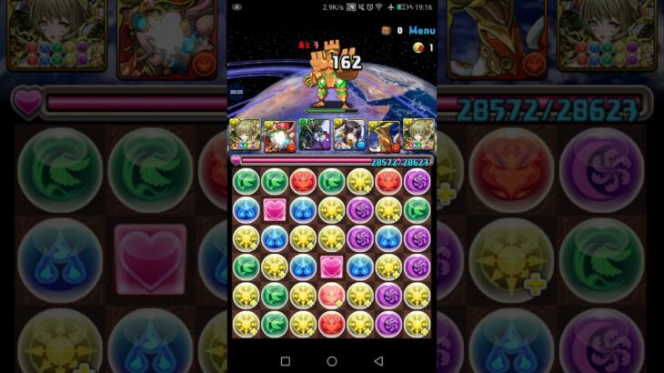 【パズドラ】 分岐光雷神   ダメージカンスト