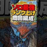 ソロ最強ランク上げ編成！裏機構城を1周10分で3億経験値獲得！【パズドラ】#shorts #パズドラ #モンハンコラボ #ネロミェール #裏機構城