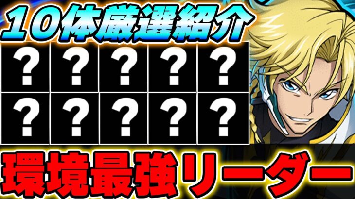 何体持ってる？今めちゃくちゃ強い環境最強リーダーを10体厳選して紹介！！【パズドラ実況】