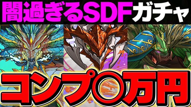 【125万円?】確率の壁を超えろ。今年一番の神引きで全ての常識をぶっ壊したｗｗ SDFガチャ【パズドラ】