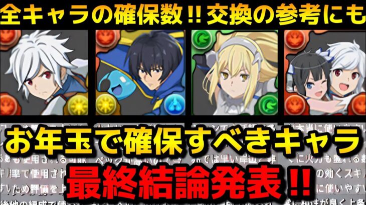 【コタツで見ろ‼️】全キャラランキング‼️GA文庫‼️（ユージ、ベルクラネル、ヘスティア、アイズヴァレンシュタイン、交換、攻略、周回、テンプレ）【パズドラ】