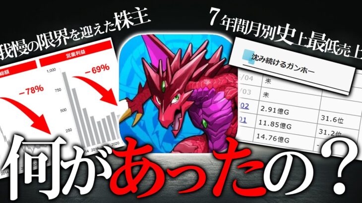 【危機】怠慢経営？沈み続ける？パズドラこの10年の問題＆再起の可能性。