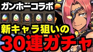 【ガチャ動画】ガンホーコラボガチャ新キャラ狙いで引くぞおお！！！【パズドラ】