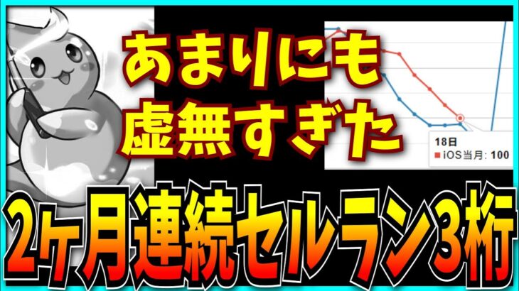 虚無期間が長すぎて2ヶ月連続セルラン100位になった最近のパズドラについてお気持ち表明するだけの動画。【ソロモン・龍契士龍喚士・シルドラン降臨・EXラッシュ】