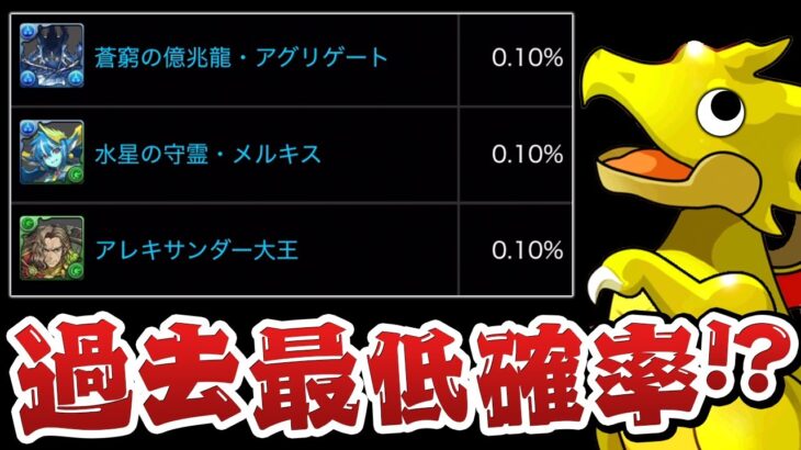 このガチャよく見てみたら確率ヤバすぎだろ！！【パズドラ】