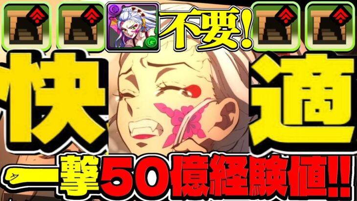 【代用大量】堕姫クビ→最強に⁈ 今だけ交換可能なキャラが12億コロシアム伊黒編成の最強サブになりました【パズドラ】