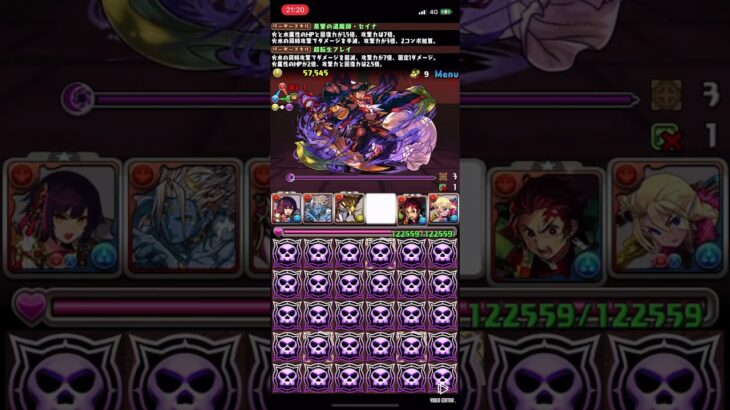 【パズドラ】 セイナ1枚でオオクニ対策できるの強い　表魔郎セイナ×フレイ