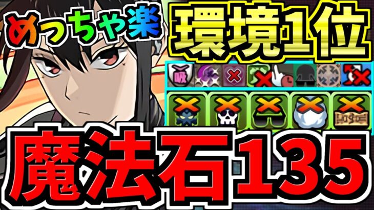 【魔法石135個】めっちゃ楽！11月クエスト！環境1位ミナ編成！11月のクエストダンジョン！楽々10分！代用・立ち回り解説！Lv.8,9,10/怪獣8号コラボ【パズドラ】