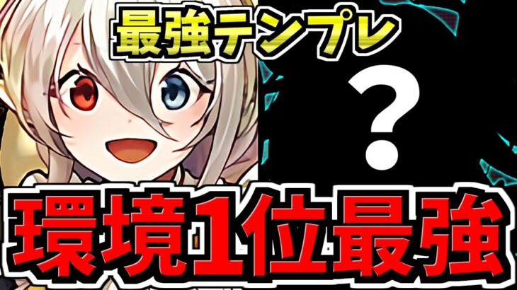 【環境1位】ぶっ壊れイデアル×○○最強テンプレ解説！編成・代用・立ち回り解説！【パズドラ】