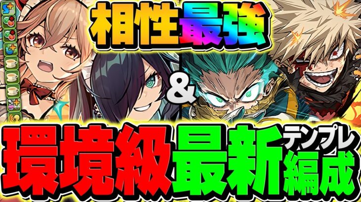 【環境最強】デク&爆豪×ヴァレリアロシェがガチでぶっ壊れでした！超高度完全無効の最強PT確定ｗｗ【パズドラ】