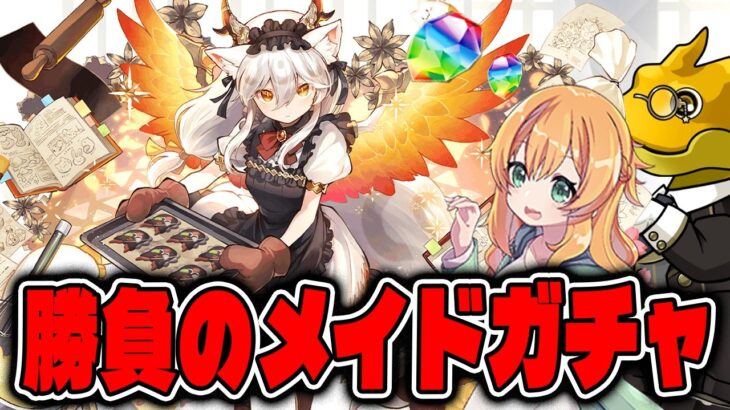 あれもこれも欲しいメイドガチャ。神引きお願いします！【パズドラ】