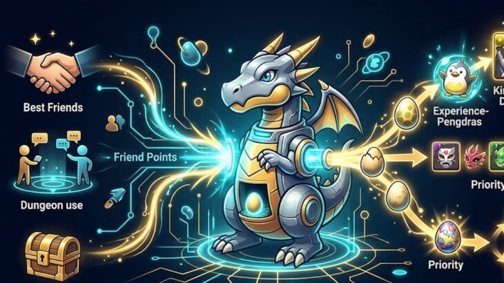 パズドラのフレンドポイントの使い道は？優先順位と効率的な貯め方を初心者向けに解説
